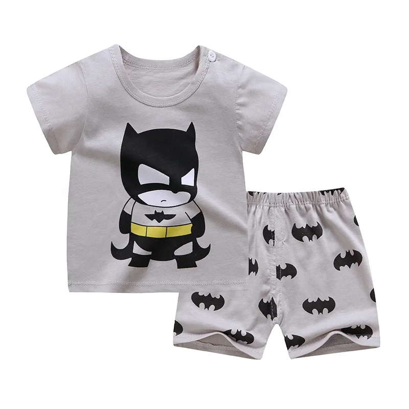 
Baby Clothes Toddler Clothes Boys Girls Clothes Sets Short Sleeves Clothing Set 