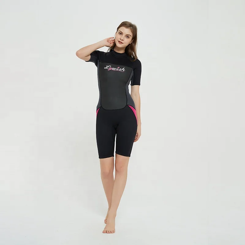 swimming surf neoprene diving wetsuit skin suit neoprene rubber wetsuit for women
