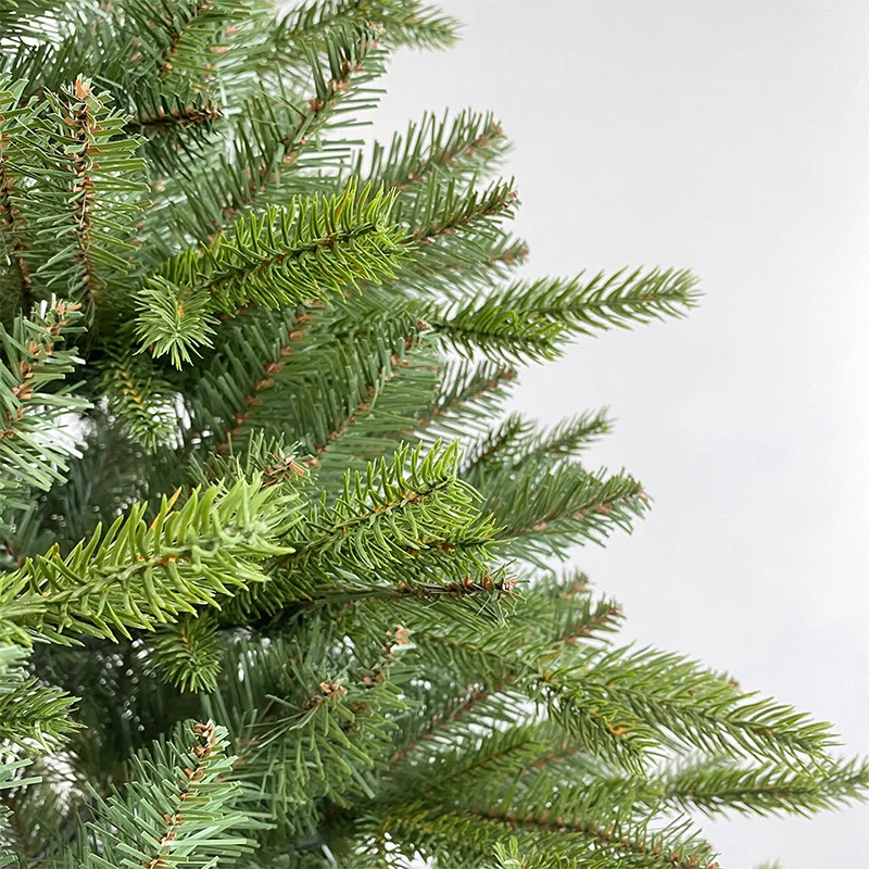 Factory Wholesale HIgh Quality 150cm 180cm 210cm 240cm Full PE decorative christmas trees