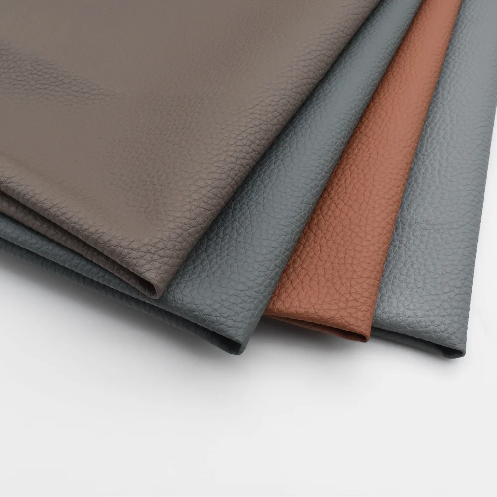 High Quality 0.8MM Green Stretch Rexine Leather Fabric Vegan Imitation Faux Leather Wall Decoration Car Seat Furniture Lining