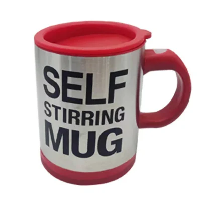 Self Stirring Mug Electric Auto Mixing Cup Magnetic Sublimation Stainless Steel Coffee Cup For Office