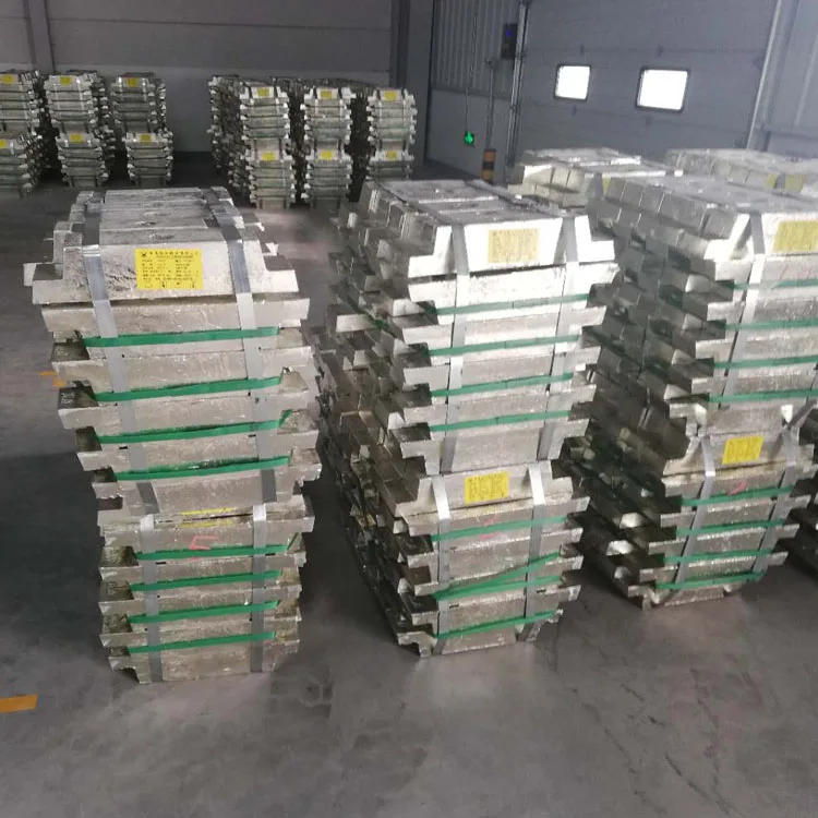 Metal Tin Ingot Pure Tin Ingots 99.9%-99.99% High Purity Tin Ingots
