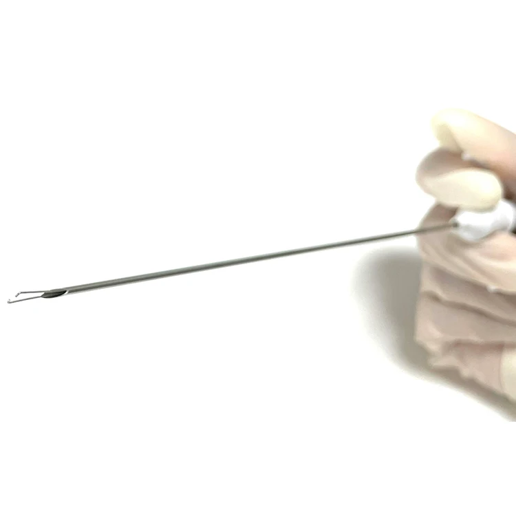 Disposable Medical Suture Grasper Needle Laparoscopic Suture and Hernia Grasper