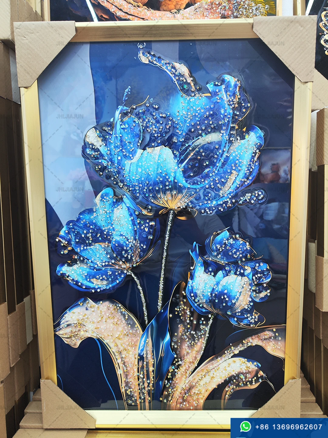 Скандинавский плакат с синей бабочкой современный абстрактный скандинавский стиль настенная живопись на холсте украшение дома живопись.