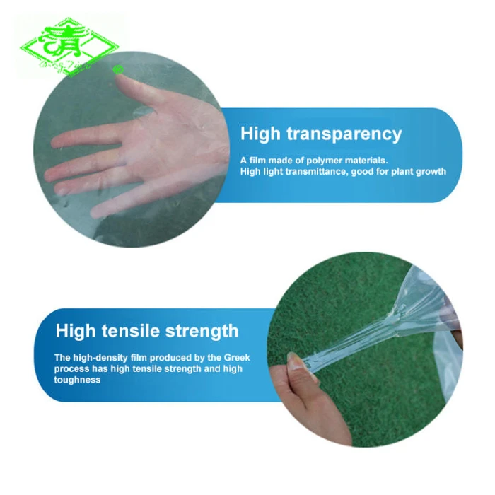 Best quality UV treated 200 micron greenhouse film plastic poly film for greenhouse