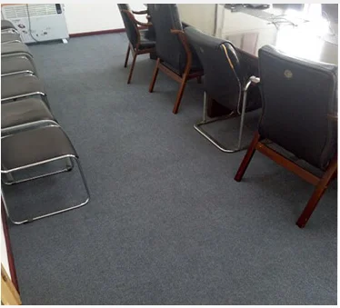 Cheap Price One-time used Entrance anti-slip Doormat needle punch stripe ribbed carpet