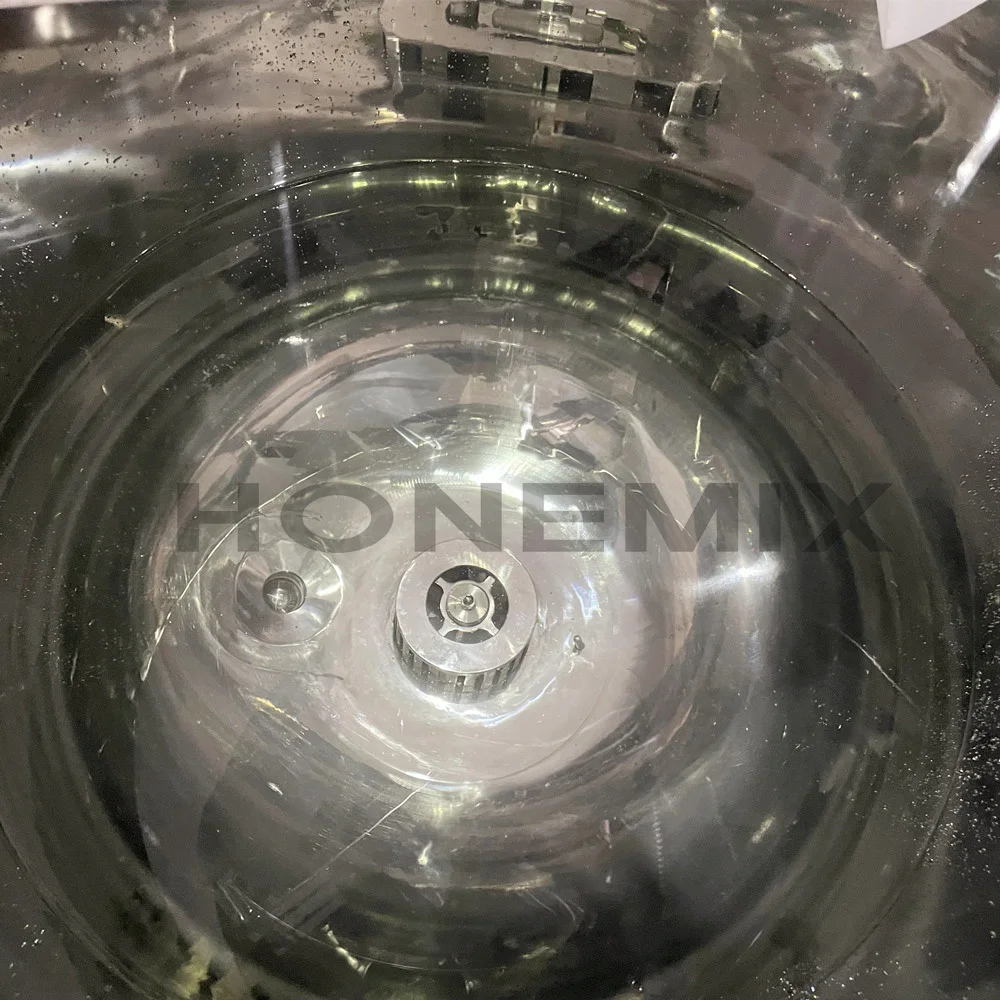 100L-500L cosmetic cream mixing machine vacuum homogenizing emulsifier machine high shear mixer homogenizer