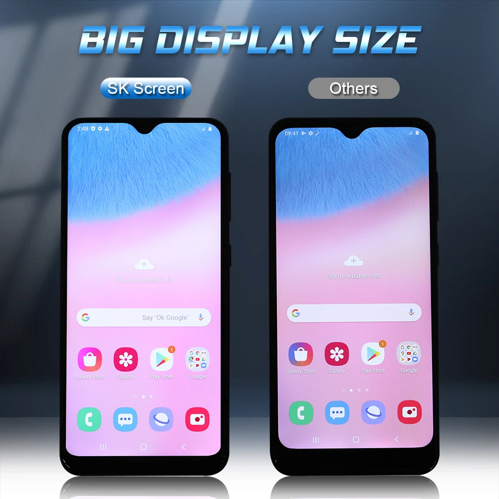 SK Incell LCD Mobile Phone Display For Sumsung A20 A30 A40 A50 A60 A70 S Series Note Series J Series Touch Screen Replacement