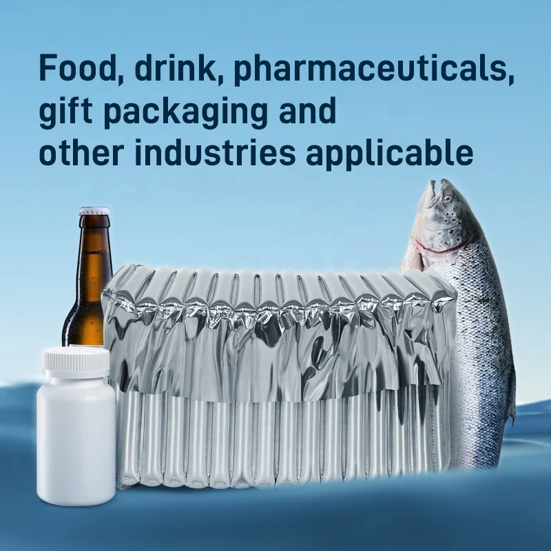 Aluminized Insulated Cushion Packing Air Column Bubble Bag Inflatable Packaging