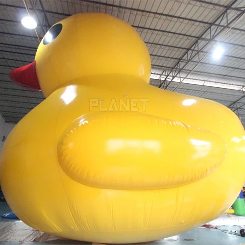 Customized Floating Airtight Advertising Giant Rubber Duck Outdoor Water Inflatable Yellow Duck For Sale