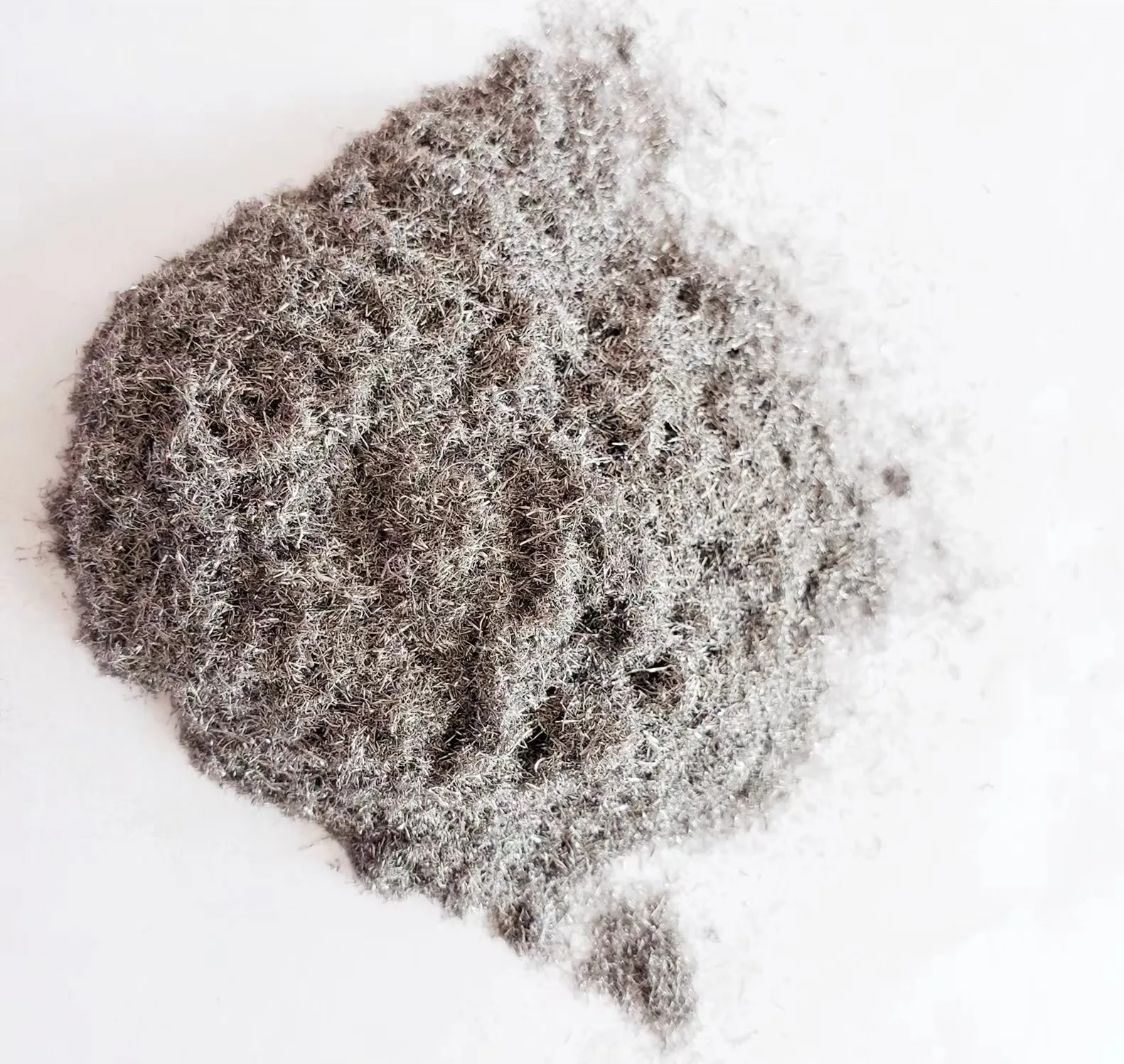 ZT3-60 Chopped Steel Wool Fiber Mn Material Powder Micro Steel Wool Steel Fiber 13mm 0.2