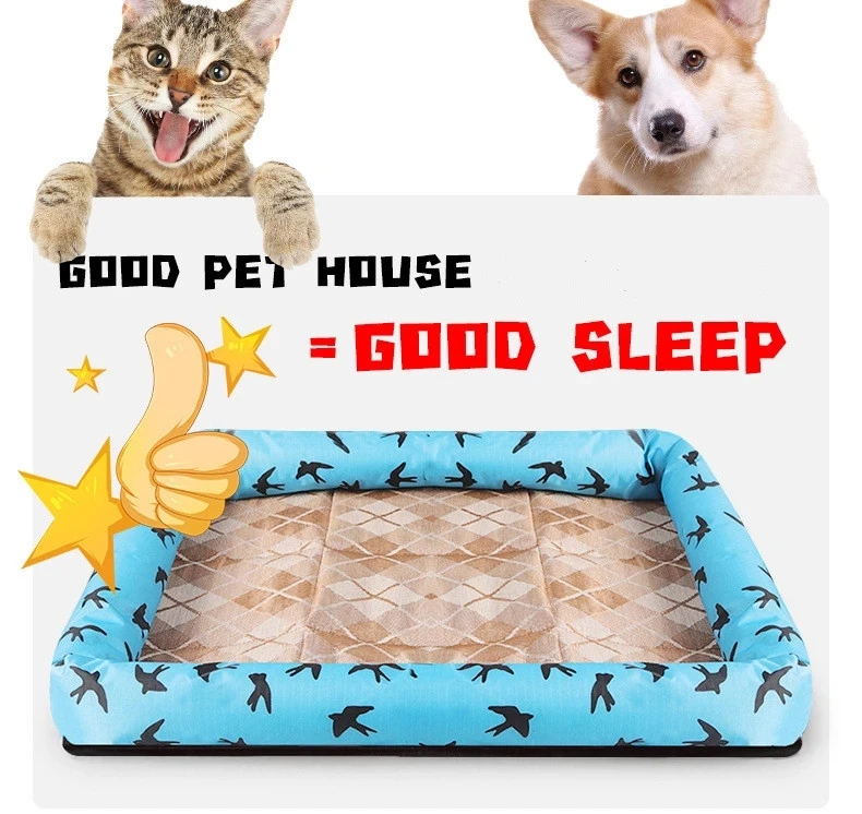 
Size S waterproof cooling pet mat for dog and cat bite resistant pet kennel dog ice mat pet bed cooling cat summer sleeping bed 