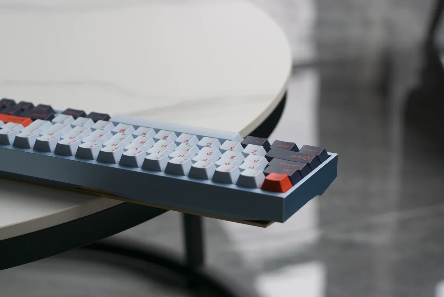 Механические игровые клавиатуры эргономичный дизайн на заказ cnc механический алюминиевый корпус Алюминиевые Клавиатуры machining par