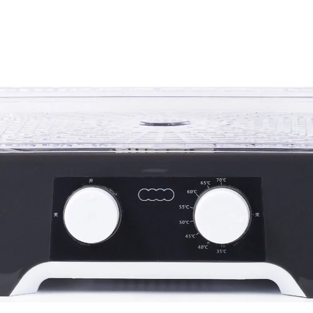Household 5 Trays Adjustable Temperature Food Dehydrator