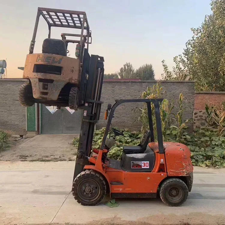  Б/у 5 тонн дизельный вилочный погрузчик по низкой цене от китайского завода для продажи