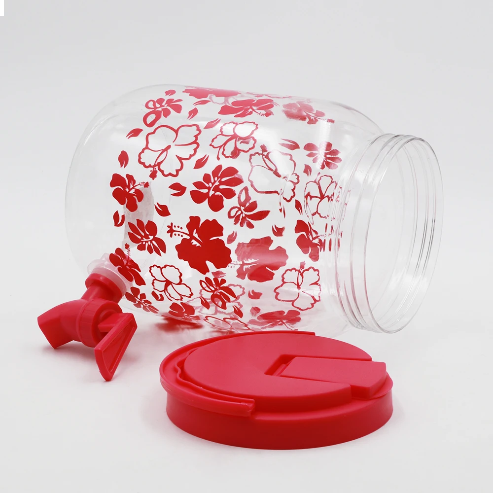 2.5L custom  plastic water cooler jug with tap