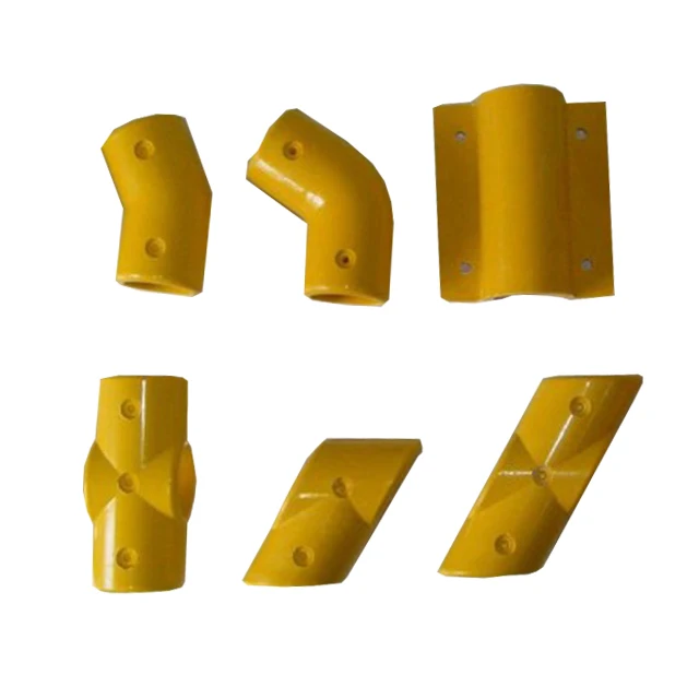 Railing Fixing Accessories 90 Degree Fence Corner Cross Joint FRP Pipe Connectors