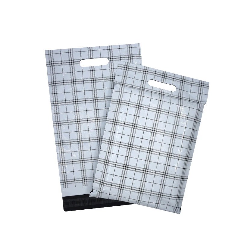 Bio Pink Thank You Mailer Bag 10x13 Custom Logo Clothing Courier Shipping Package Mailing Bags Poly Mailers with Handle