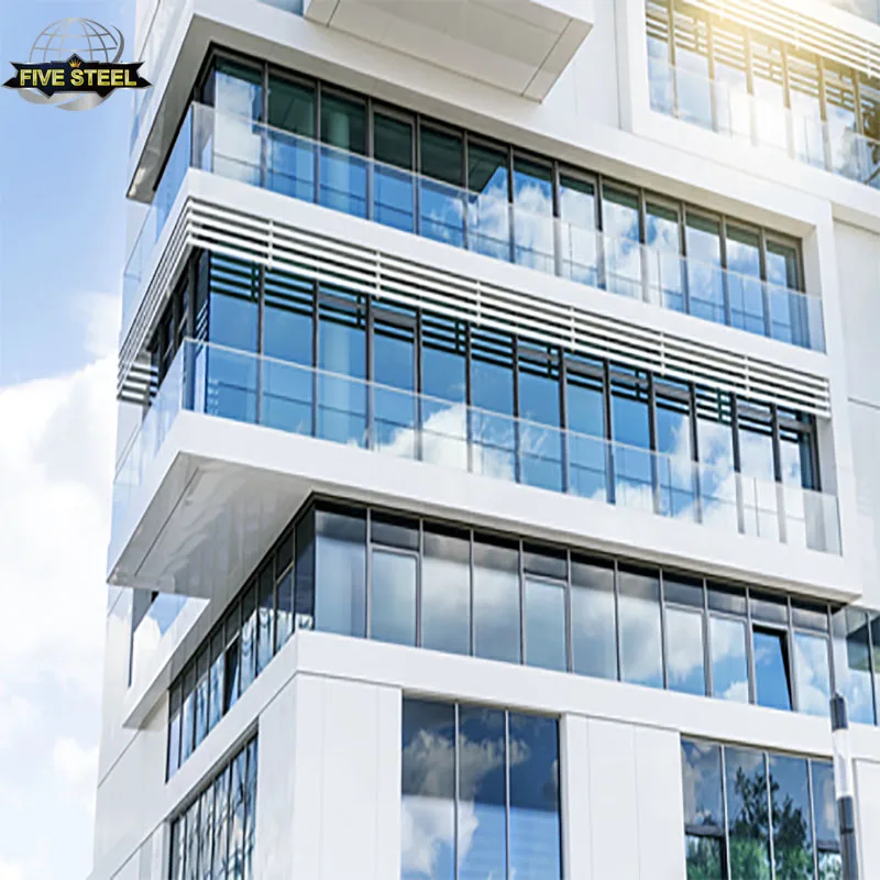 Low Price Stainless Steel Stair Railings Stainless Steel Glass Balcony Railing