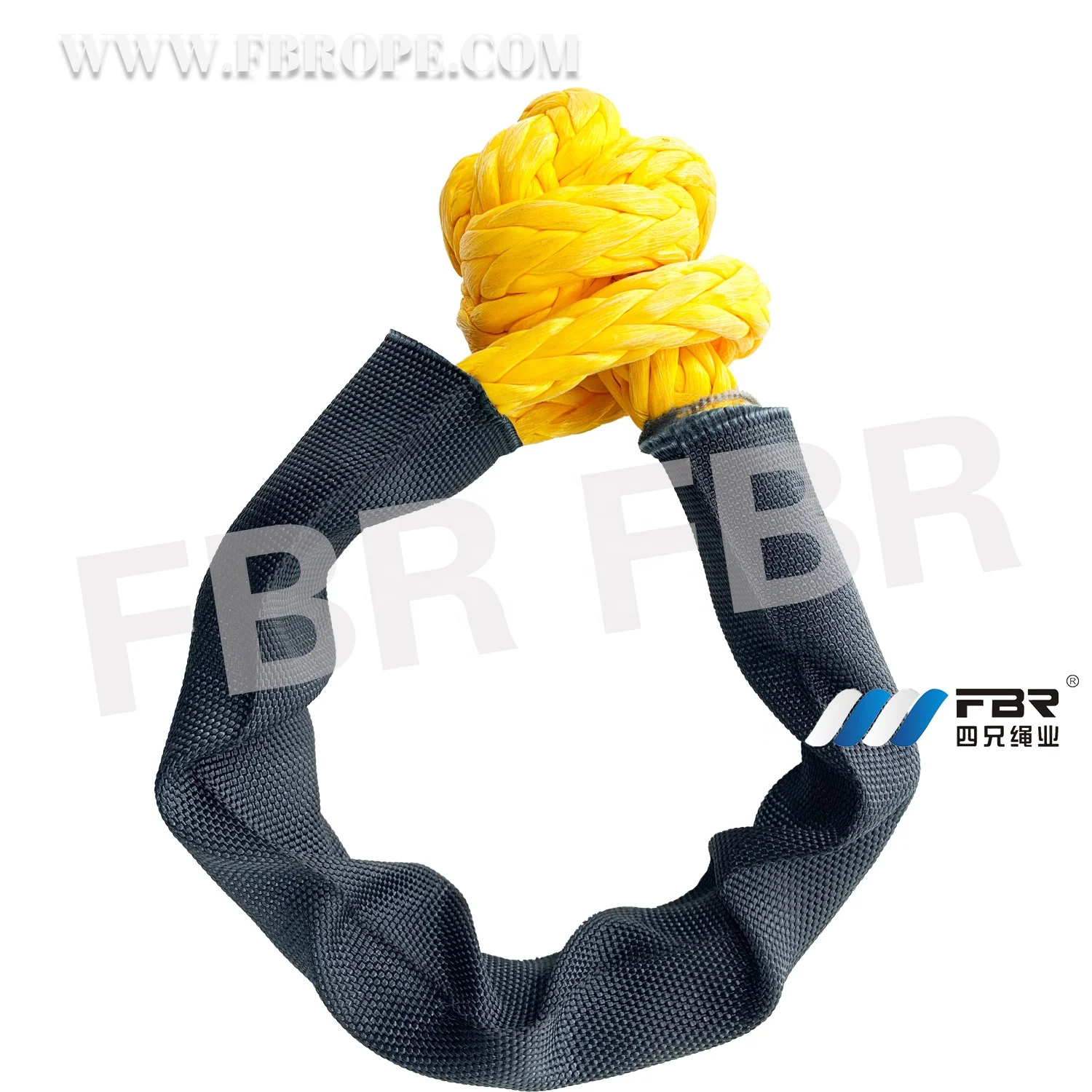 FBR 4x4 off-road synthetic soft shackle 12 strand with protective sleeve for SUV/ATV/UTV/JEEP
