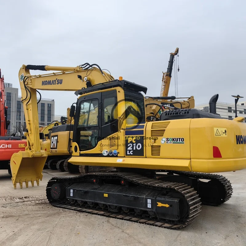 second-hand excavator komatsu pc210 pc220 komatsu used excavator machine pc200 for sale in dubai