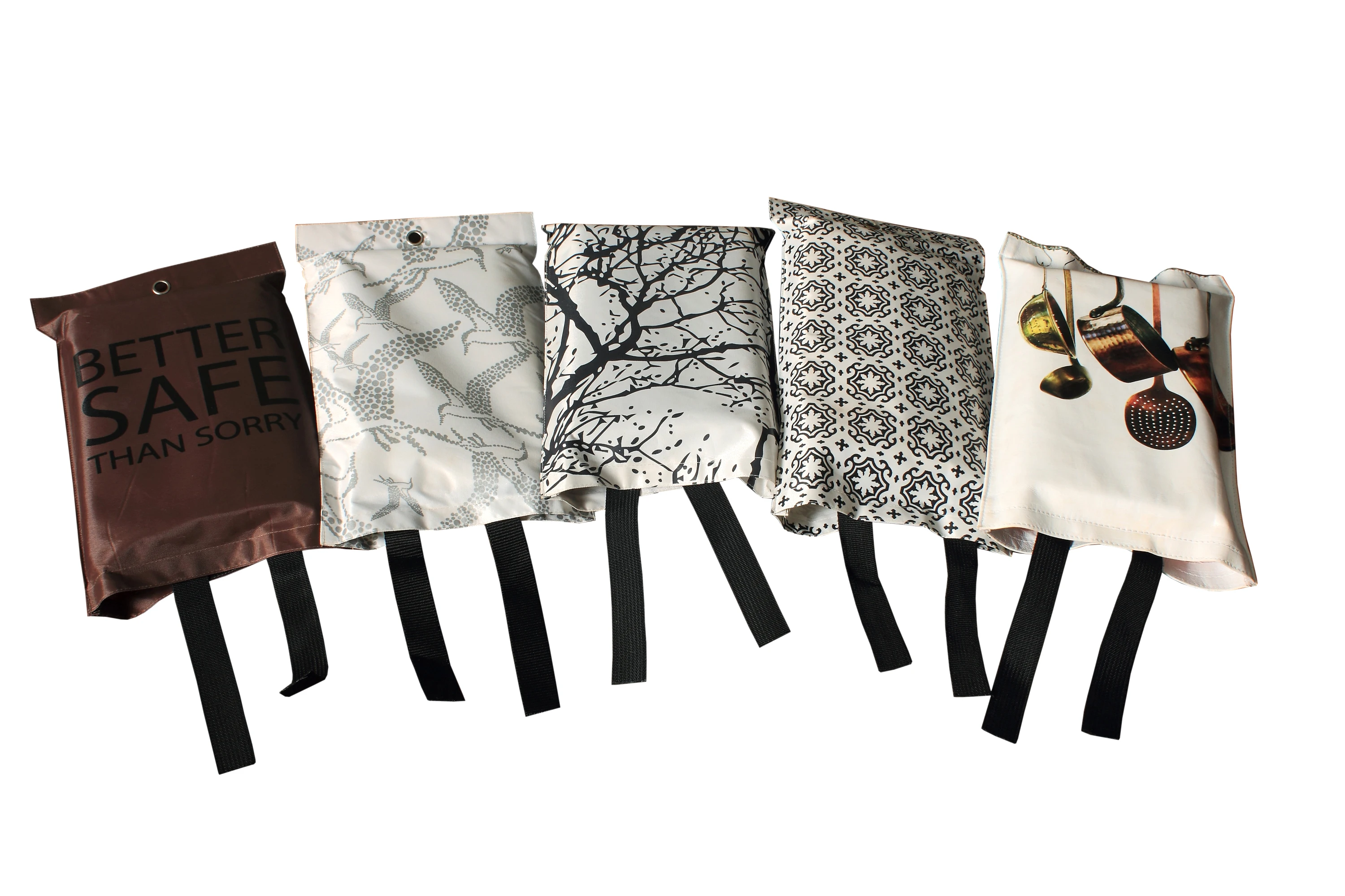 
lifelike pattern emergency anti fire blanket with digital printing bag manufacturers 