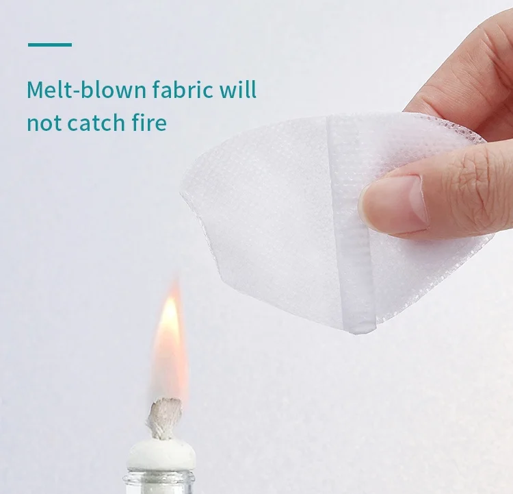  CE Factory 5 слойная Нетканая маска KN95 из расплава для лица с защитной тканью