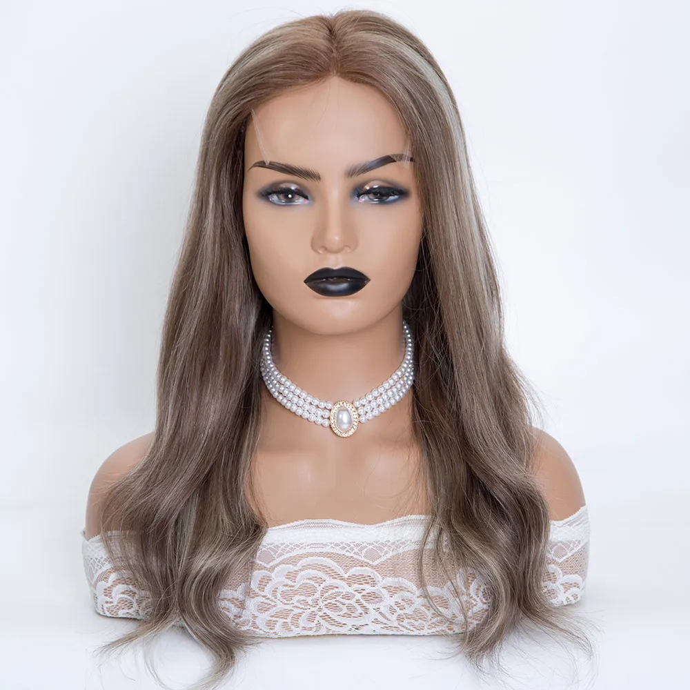 hot sale  mono top wig   real human virgin hair  also have lace area in the front    can make custom order  soft and smooth