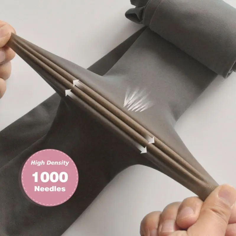 Customized Hot Sale Digital Printed Black Thick Winter Warm Extra Large Maternity Tights