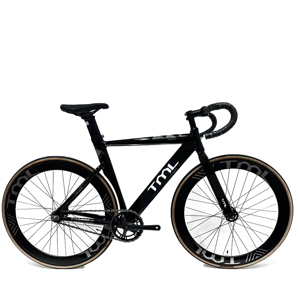 Aluminium Alloy Single Speed  Custom Track Bicycle Racing Bike Gear Cycle 700C Fixed gear mountain bike for man Gear Bike