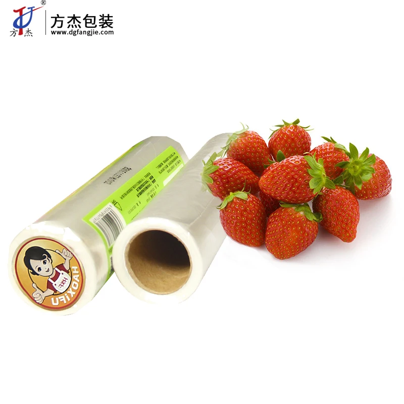 Environment Friendly Cling Food Wrap Reusable Silicone Fresh Keeping Food Wrap Accept Customized PE Stretch Film