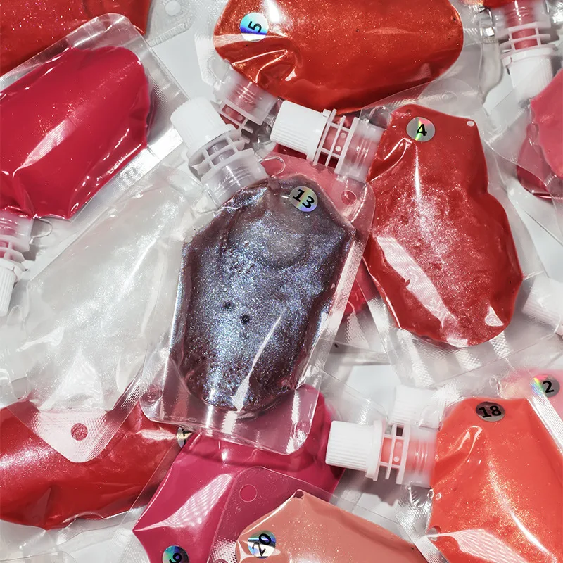 VMAE Wholesale 50ml 100ml 200ml Vegan Plumping Versagel Bulk Liquid Matte Shiny Glitter Lip Gloss Base