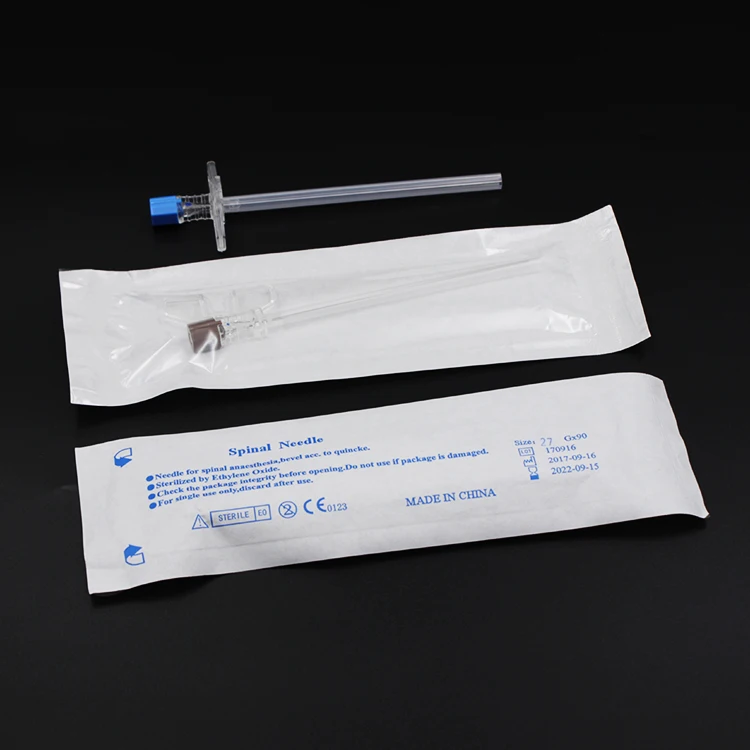 22g 25g pencil point spinal needle with introducer