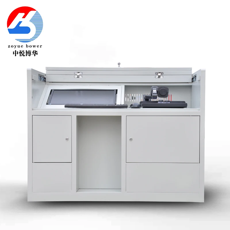 School Classroom Podium Multimedia Platform Smart Lectern Teaching Educational Equipment