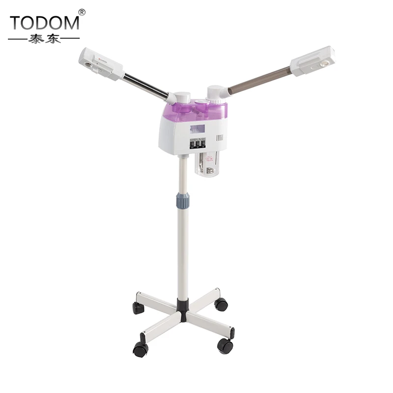 Todom DT-939A high quality   skin Moisturizer facial sauna steamer hot and cold vaporizador facial with ozone lamp