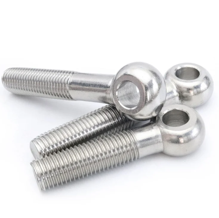 M6 M8 M10 M12 DIN 444 Stainless Steel 304 Fish Eye Swing Bolt Eyebolts