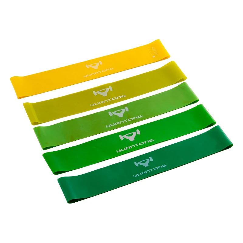 Elastic Fitness Latex Band Loop Rubber Bands Set