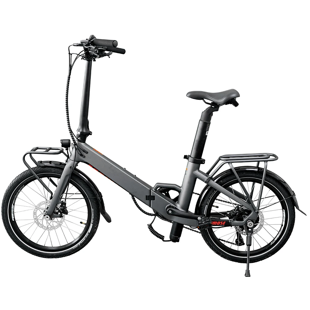Door to Door Electric Bike Bicycle Electric City Folding Carbon Ebike 250w Motor Frame Power Hidden Battery