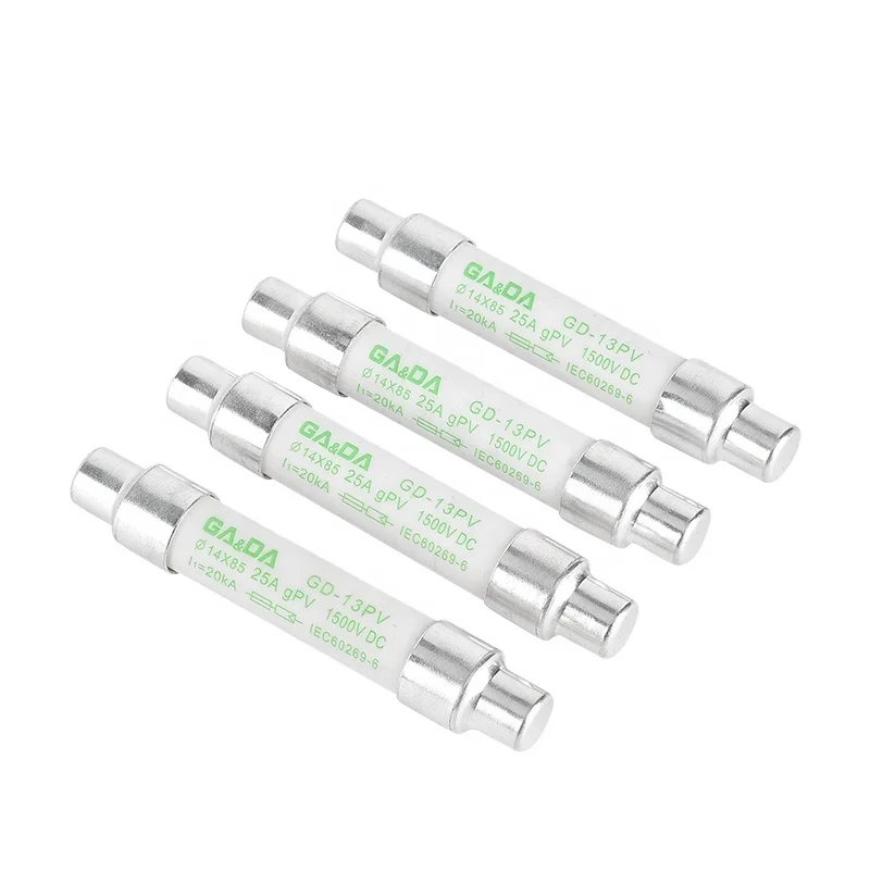 Special photovoltaic combiner box for photovoltaic power generation system Solar energy dc fuse base and link