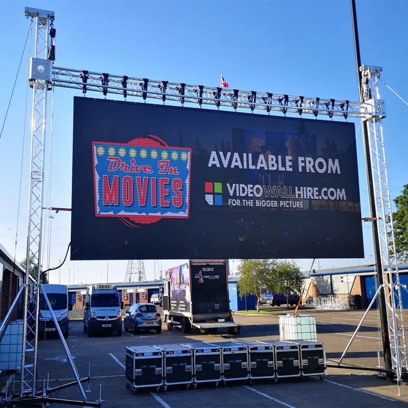 Football Stadium Perimeter Video Led Display Cabinet 960X960mm P5 P6.67 P8 P10 Stadium Screen