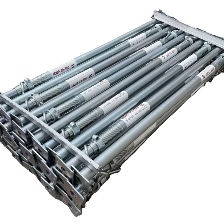 Galvanized Steel Acro Prop Shuttering Jacks Steel Acrow Shoring Scaffolding Steel Props