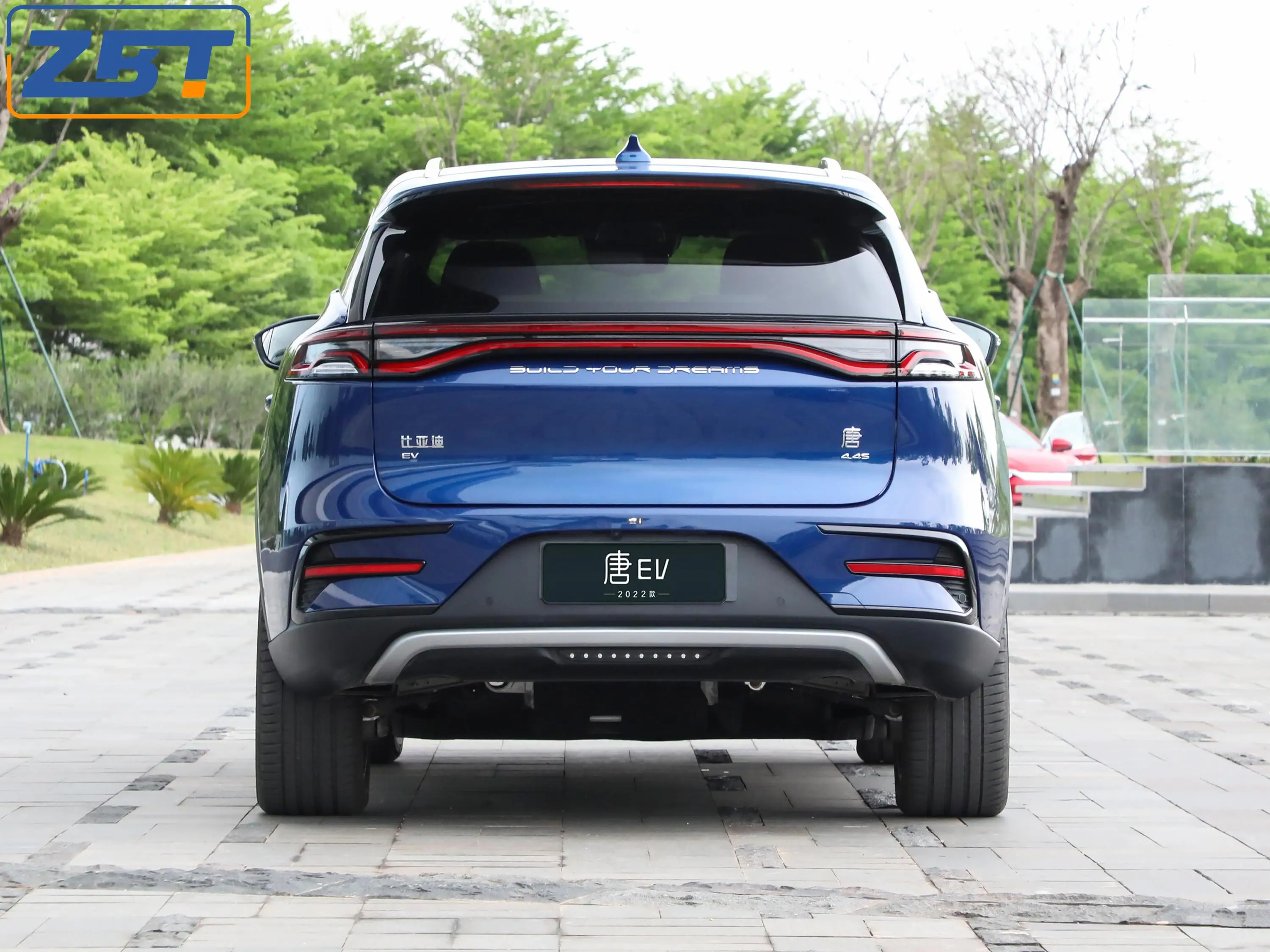 2022 год новая модель NEDC 730 км дальность 4WD BYD Тан ev внедорожник W-HUD Электрический автоматический высокоскоростной двигатель автомобиля с быстрым постоянного тока заряда
