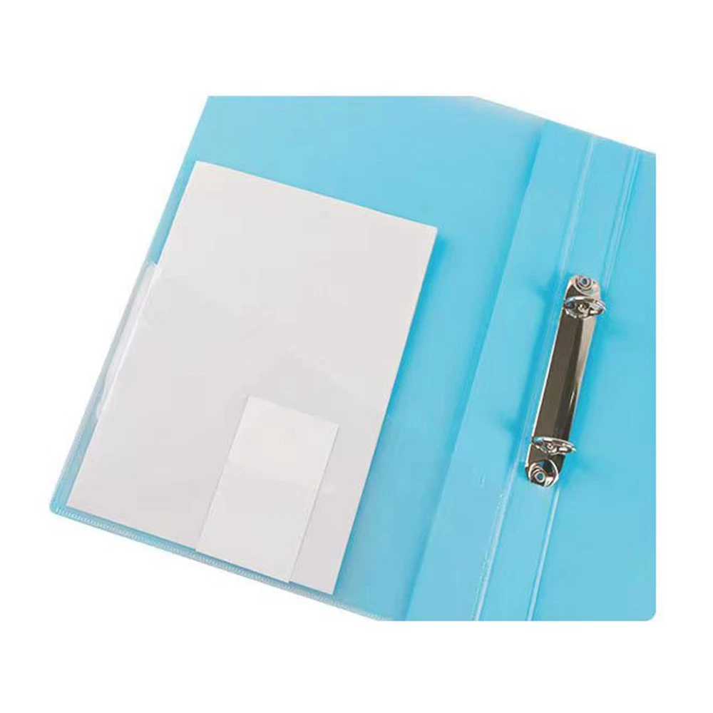 A4 plastic ring binder 2 springs   pp plastic ring binder foler