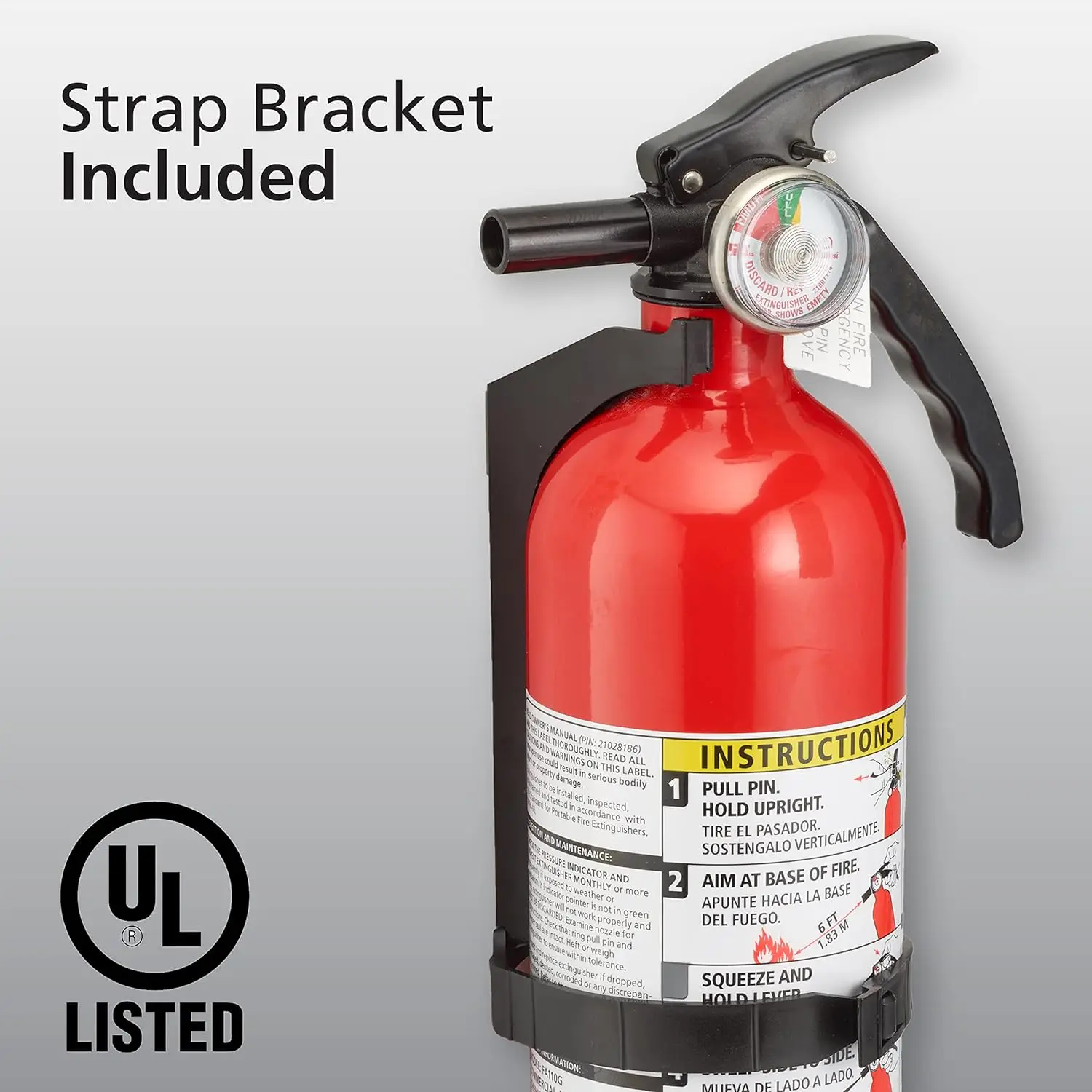 Stored Pressure ABC 1-10KG Dry Chemical Powder Fire Extinguisher