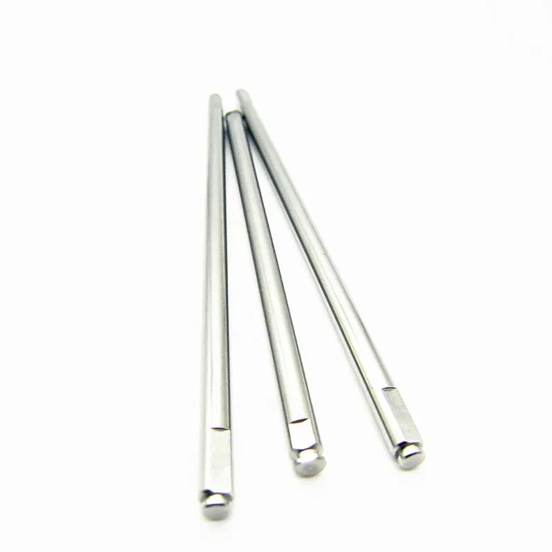 Lathe fine cutting stainless steel pin