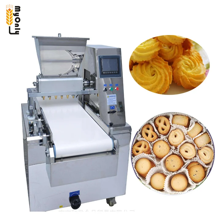 PLC control sandwich cookie production line oreo biscuit machinery