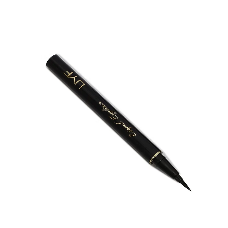 Best Selling Black Clear Waterproof eye liner Easy  Glue Pen Cosmetics OEM Colorful Adhesive Eyeliner