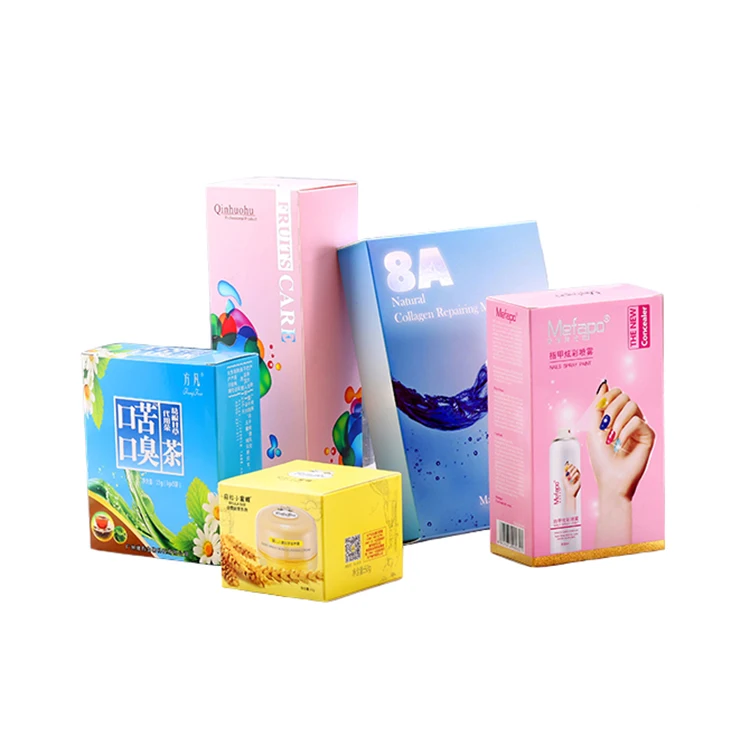 
Custom Gold Stamping Pharmaceutical Paper Packaging Box Medicine Folding Paper Box 