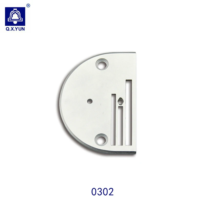 Q.X.YUN Flat car thick material needle plate 6-5 0302 Synchronous needle plate