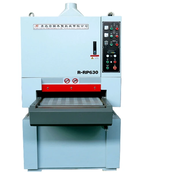 WPC brushing machine making WPC decking wooden pattern